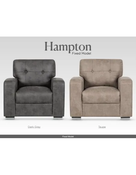 Hampton Armchair - Taupe | Murphy Furniture