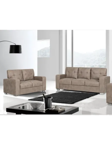 Hampton 3+2 Sofa Set - Taupe | Murphy Furniture