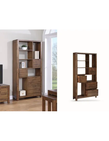 Monterey Tall Bookcase - Acacia | Murphy Furniture