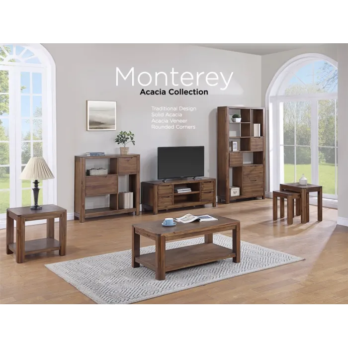 Monterey Tall Bookcase - Acacia | Murphy Furniture