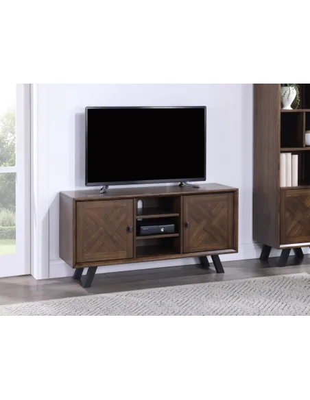 Nevada Straight TV Unit - Mindi Wood | Murphy Furniture