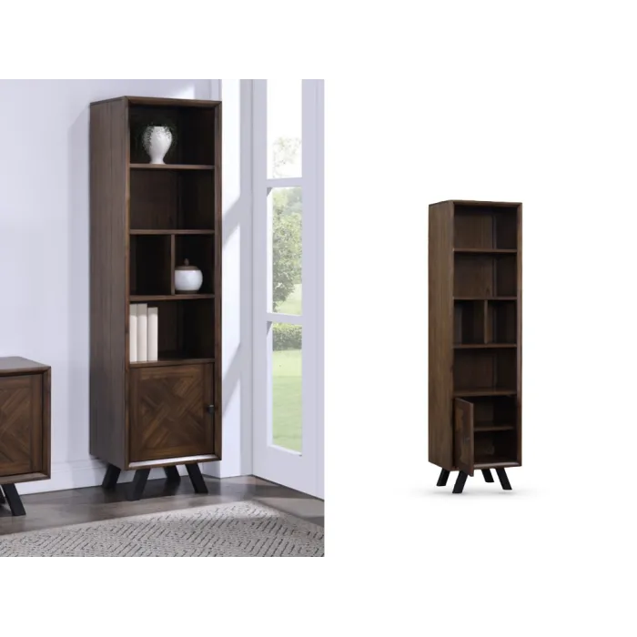 Nevada Small Bookcase - Mindi Wood | Murphy Furniture