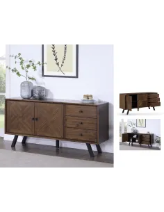 Nevada Triple 2 Door 3 Drawer Sidebaord | Murphy Furniture