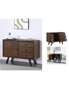 Nevada 1 Door 3 Drawer Sideboard - Mindi | Murphy Furniture 2