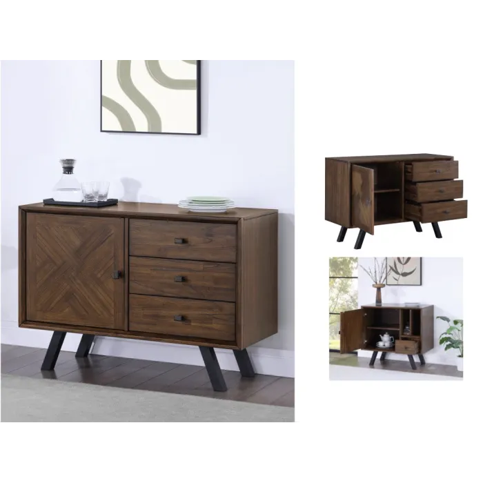 Nevada 1 Door 3 Drawer Sideboard - Mindi | Murphy Furniture