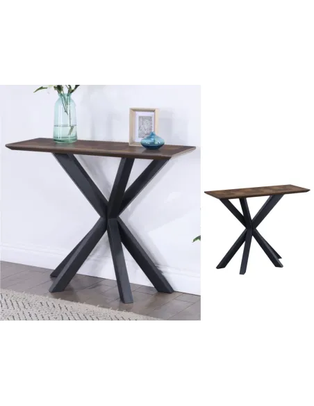 Nevada Rectangular Console Table with Pa | Murphy Furniture