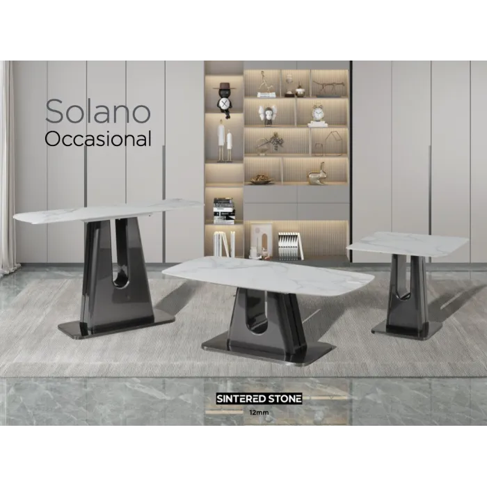 Solano Console Table - Sintered Stone | Murphy Furniture