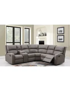 Silverton Corner Recliner Sofa - Taupe | Murphy Furniture