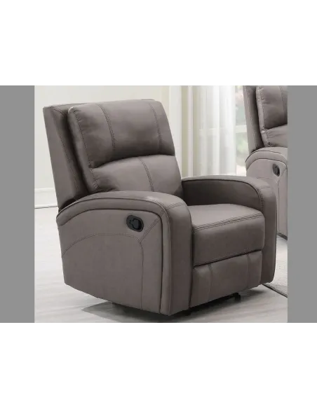 Silverton 3+1+1 Sofa Recliner Set - Grey | Murphy Furniture