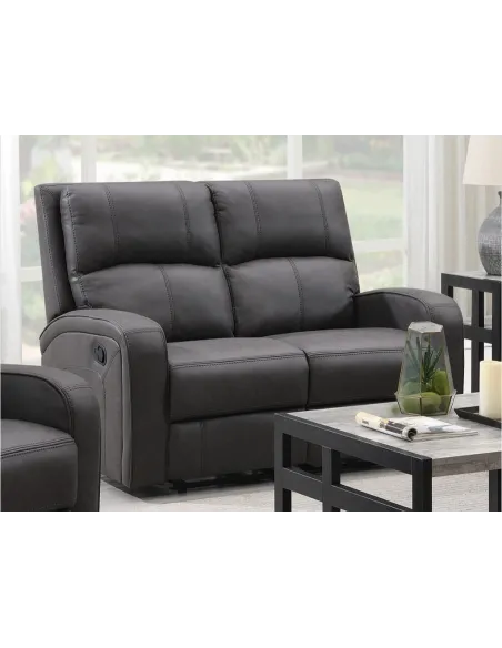 Silverton 3+2 Recliner Sofa Set - Grey | Murphy Furniture