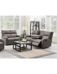 Silverton 3+2 Recliner Sofa Set - Taupe | Murphy Furniture