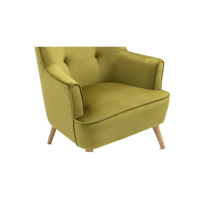 Tara Accent Chair - Pistachio Velvet | Murphy Furniture