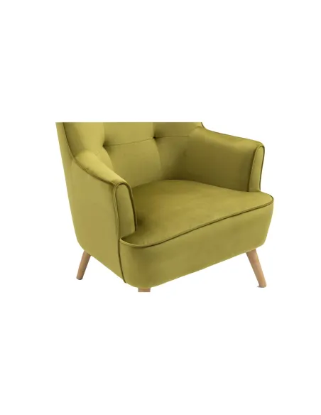 Tara Accent Chair - Pistachio Velvet | Murphy Furniture