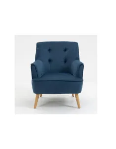 Tara Accent Chair - Navy Velvet | Murphy Furniture 2