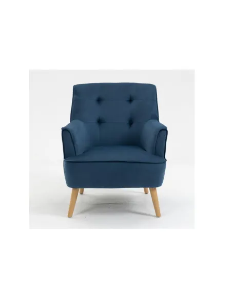 Tara Accent Chair - Navy Velvet | Murphy Furniture
