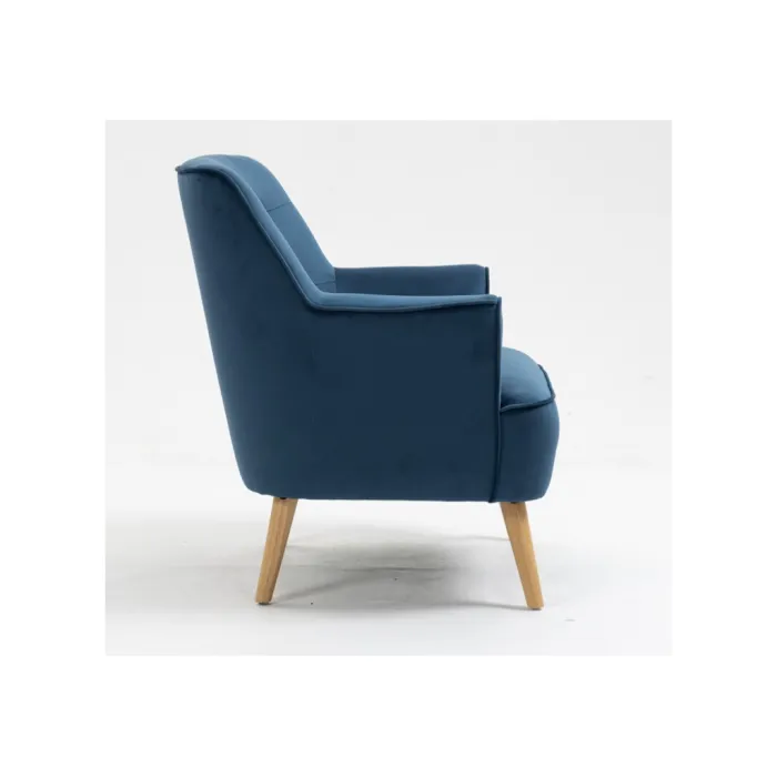 Tara Accent Chair - Navy Velvet | Murphy Furniture