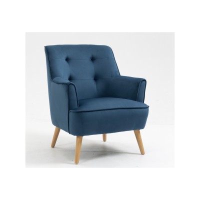 Tara Accent Chair - Navy Velvet | Murphy Furniture