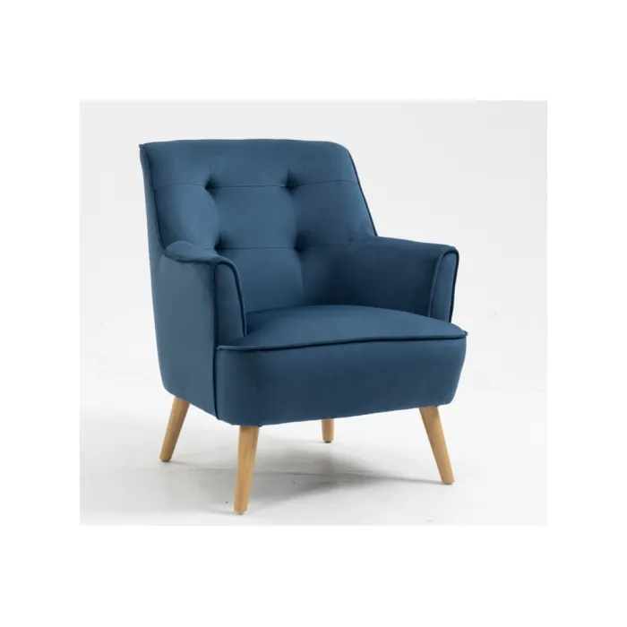 Tara Accent Chair - Navy Velvet | Murphy Furniture