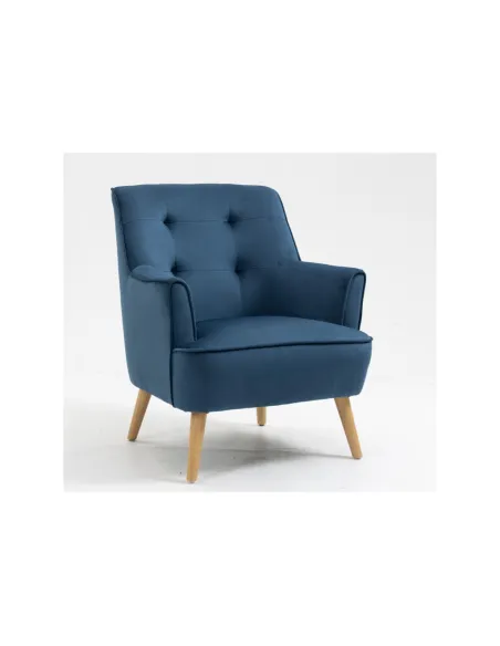 Tara Accent Chair - Navy Velvet | Murphy Furniture
