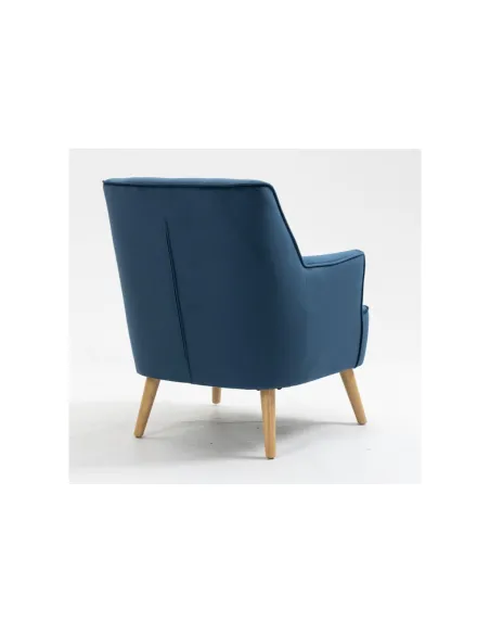 Tara Accent Chair - Navy Velvet | Murphy Furniture