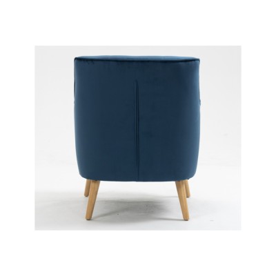 Tara Accent Chair - Navy Velvet | Murphy Furniture