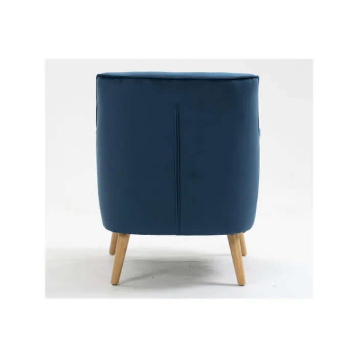 Tara Accent Chair - Navy Velvet | Murphy Furniture