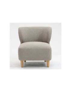 Josie Armless Accent Chair - Grey Fabric | Murphy Furniture 2