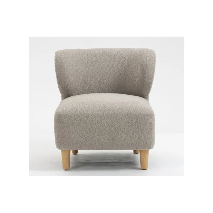 Josie Armless Accent Chair - Grey Fabric | Murphy Furniture