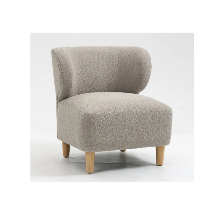 Josie Armless Accent Chair - Grey Fabric | Murphy Furniture