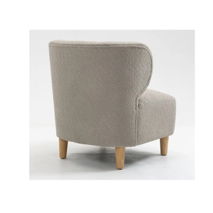 Josie Armless Accent Chair - Grey Fabric | Murphy Furniture