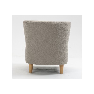 Josie Armless Accent Chair - Grey Fabric | Murphy Furniture