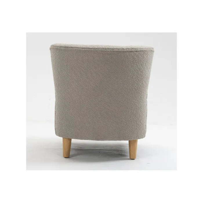 Josie Armless Accent Chair - Grey Fabric | Murphy Furniture