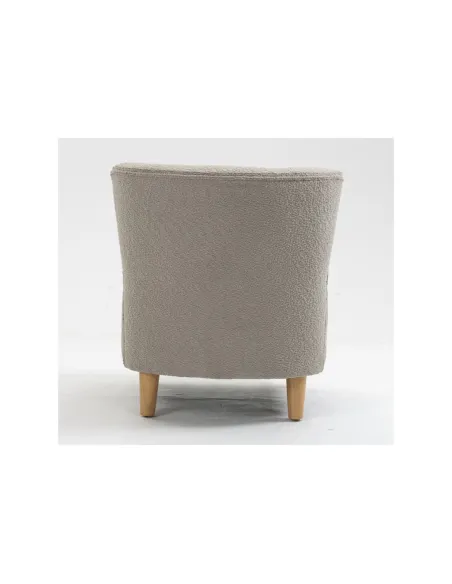 Josie Armless Accent Chair - Grey Fabric | Murphy Furniture