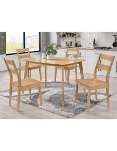 Lexington 120cm Dining Table - Light Oak | Murphy Furniture 2