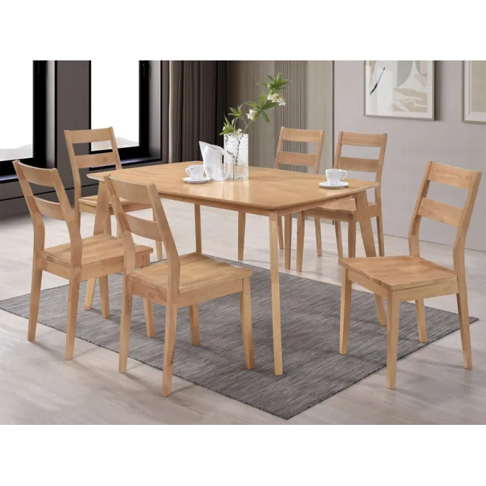 Lexington 150cm Dining Table - Light Oak | Murphy Furniture
