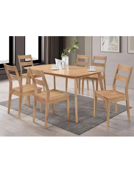 Lexington 150cm Dining Table - Light Oak | Murphy Furniture