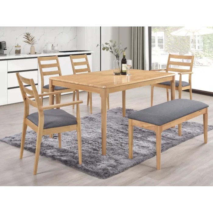 Orlando 150cm Dining Table - Oak | Murphy Furniture