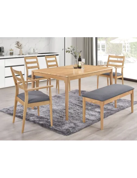 Orlando 150cm Dining Table - Oak | Murphy Furniture