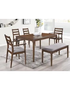 Orlando 150cm Dining Table - Walnut | Murphy Furniture 2