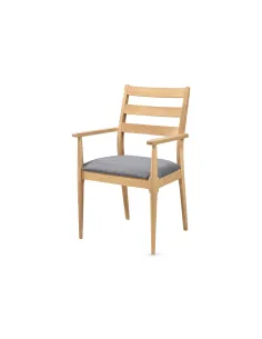 Orlando Carver Dining Chair - Oak | Murphy Furniture