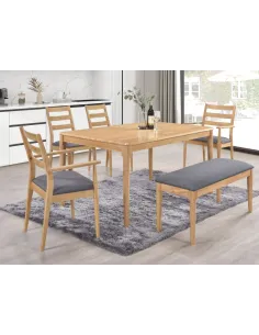 Orlando Carver Dining Chair - Oak | Murphy Furniture 2