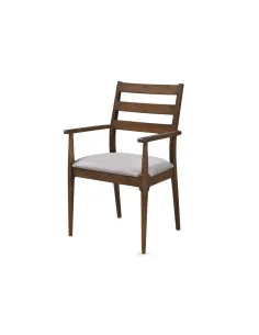 Orlando Carver Dining Chair - Walnut | Murphy Furniture