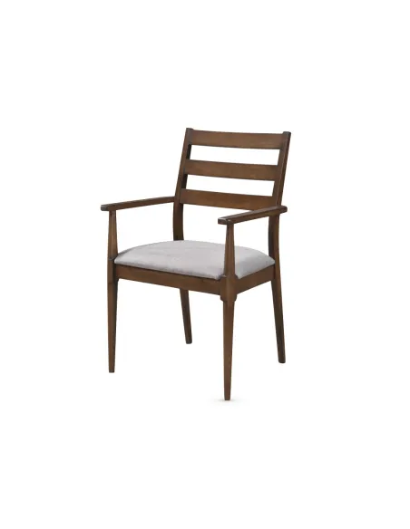 Orlando Carver Dining Chair - Walnut | Murphy Furniture