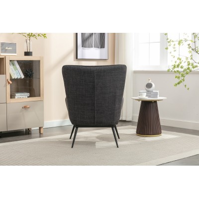 Katelyn Accent Chair with Stool - Charco | Murphy Furniture