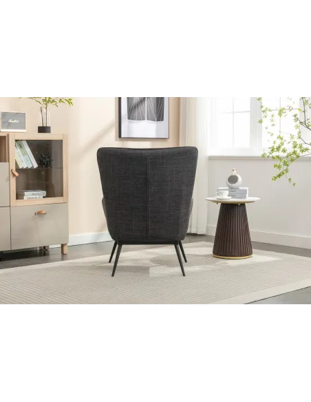 Katelyn Accent Chair with Stool - Charco | Murphy Furniture