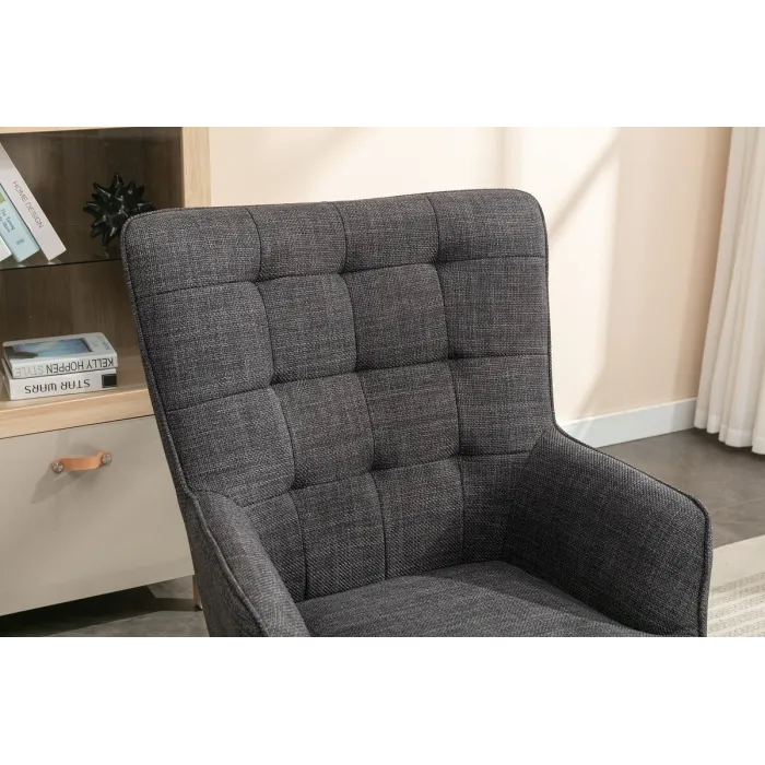 Katelyn Accent Chair with Stool - Charco | Murphy Furniture