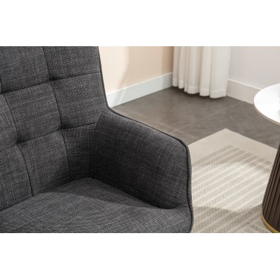 Katelyn Accent Chair with Stool - Charco | Murphy Furniture