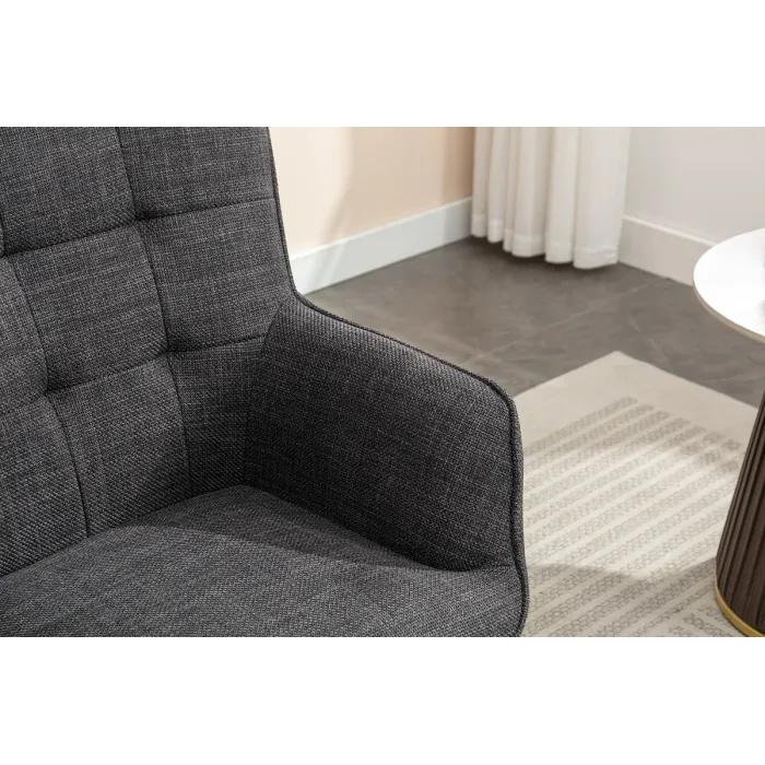 Katelyn Accent Chair with Stool - Charco | Murphy Furniture