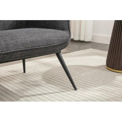 Katelyn Accent Chair with Stool - Charco | Murphy Furniture