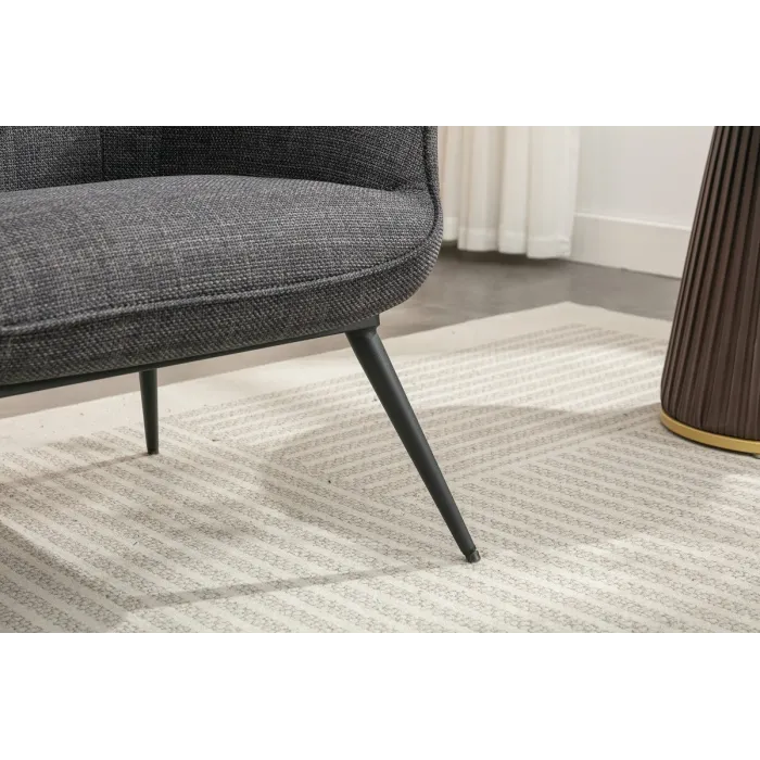 Katelyn Accent Chair with Stool - Charco | Murphy Furniture